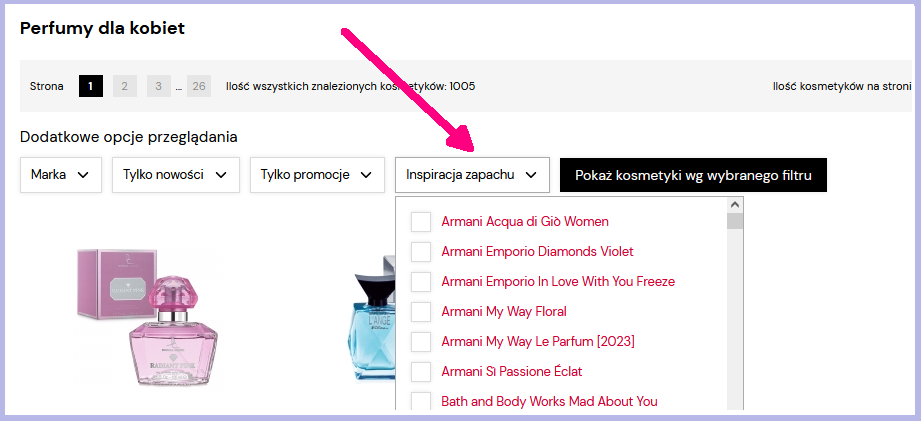 Lista perfum alternatywnych